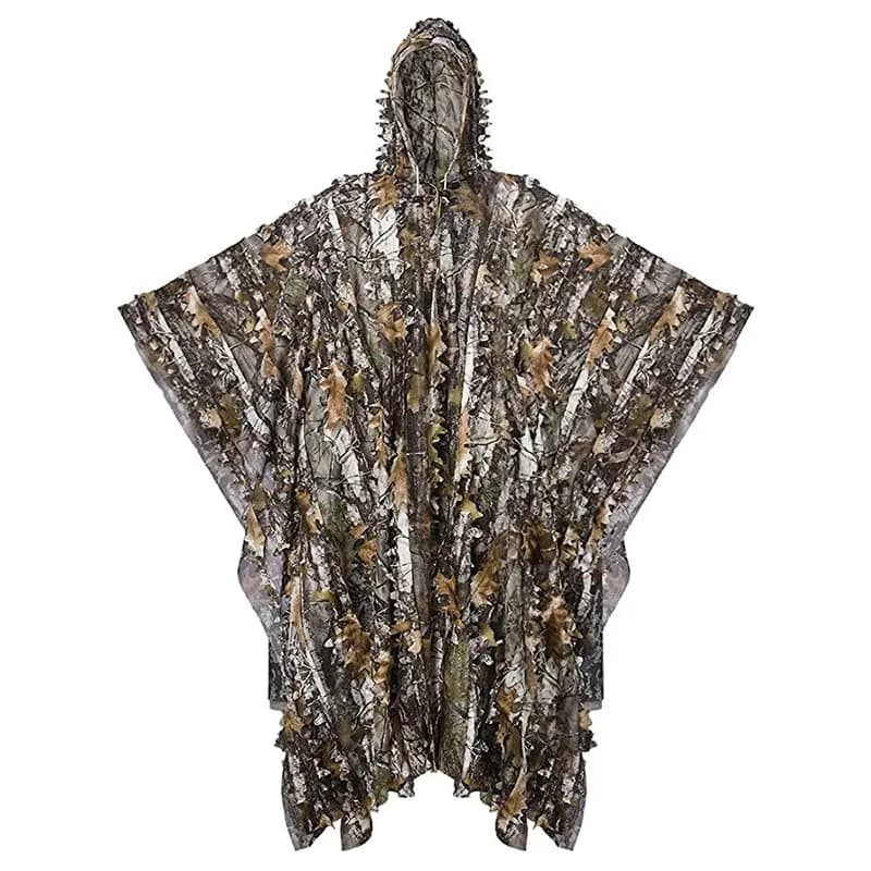 Veste champ équipement observation oiseaux Ghillie - tenue camouflage chasse pêche tactique homme