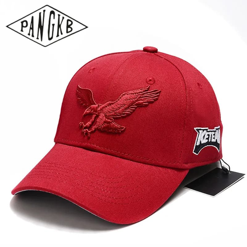 Casquette baseball aigle chauve PANGKB pêche - Qualité premium réglable cyclisme pêche snapback