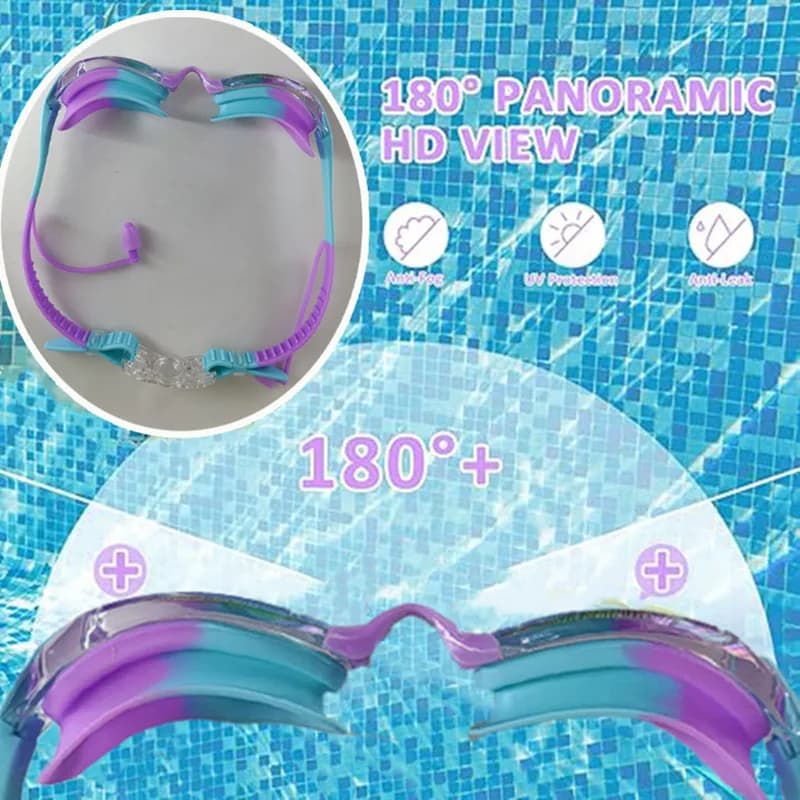 Lunettes ARENA enfants 5-13 ans professionnelles - anti-buée étanches protection UV