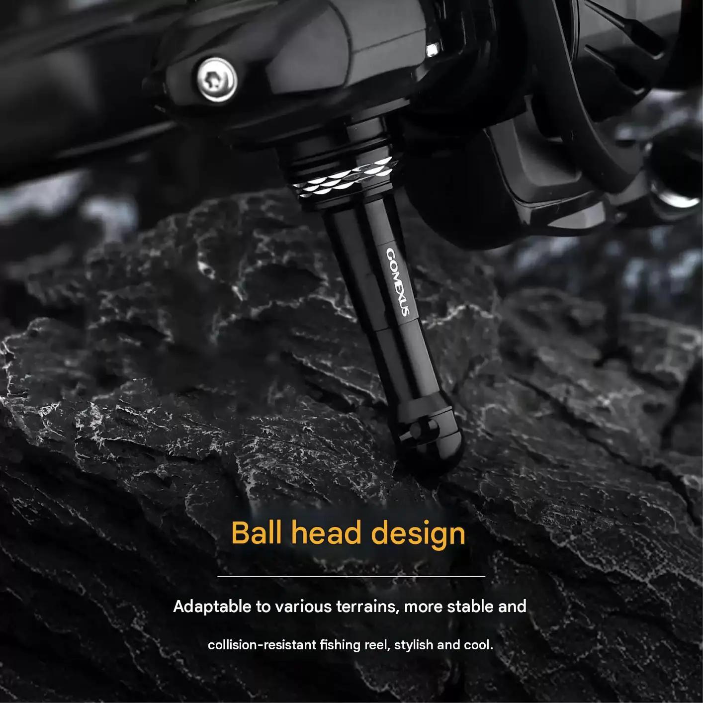 Support de moulinet pliable Gomexus R6 pour Shimano Vanquish Stella Daiwa Exist 19 - Accessoire pêche spinning