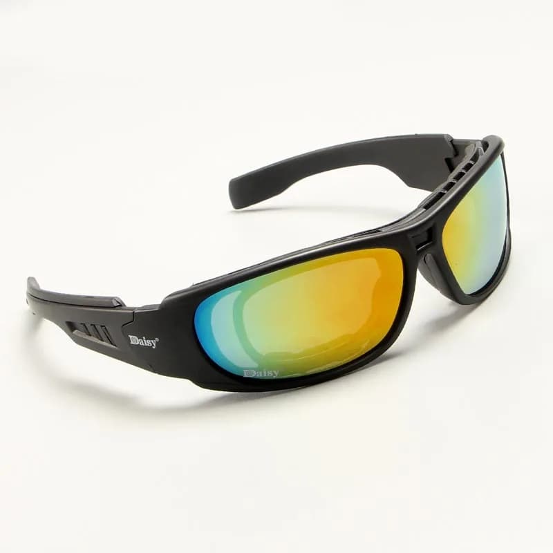 Lunettes tactiques polarisées pêche vélo C6 protection vent poussière tir sport outdoor
