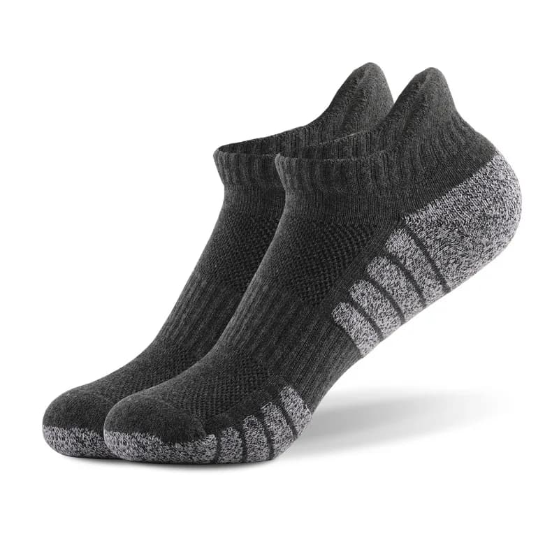 Chaussettes pêche 3 paires semelle épaisse antidérapante respirante sport basse coupe