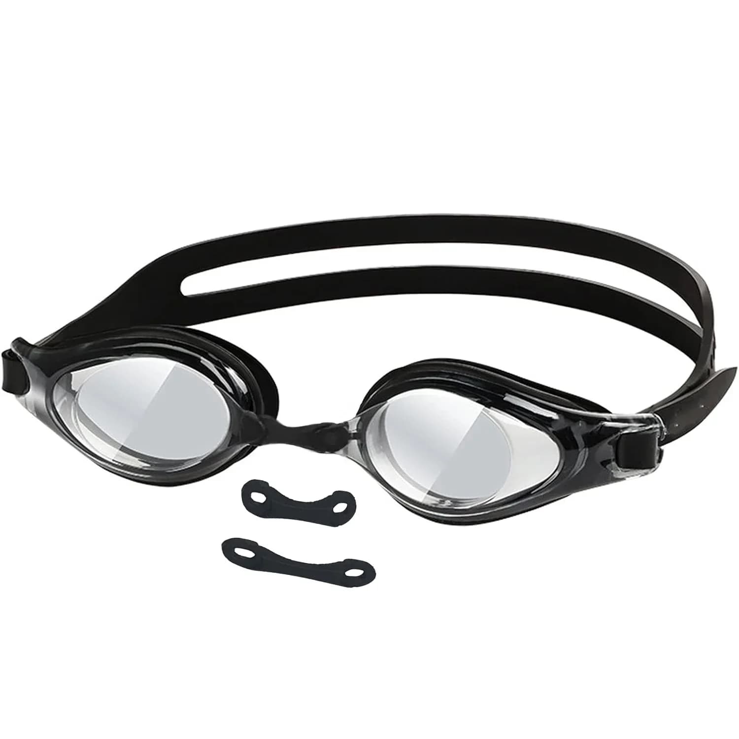 Lunettes de natation sur mesure anti-buée style course myopie adultes pêche