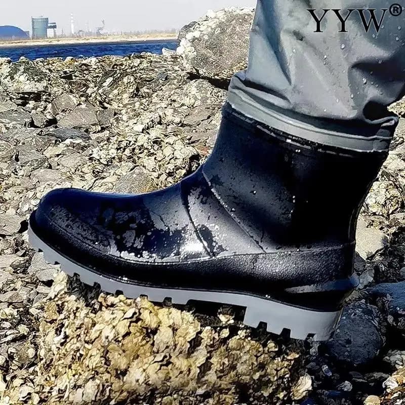 Combinaison de pêche étanche avec bottes intégrées pour homme et femme - Pantalon cuissard nylon