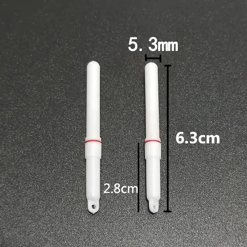 10 bâtons lumineux pêche de nuit avec piles CR425 - accessoire flotteurs lumineux attracteur lampe B651