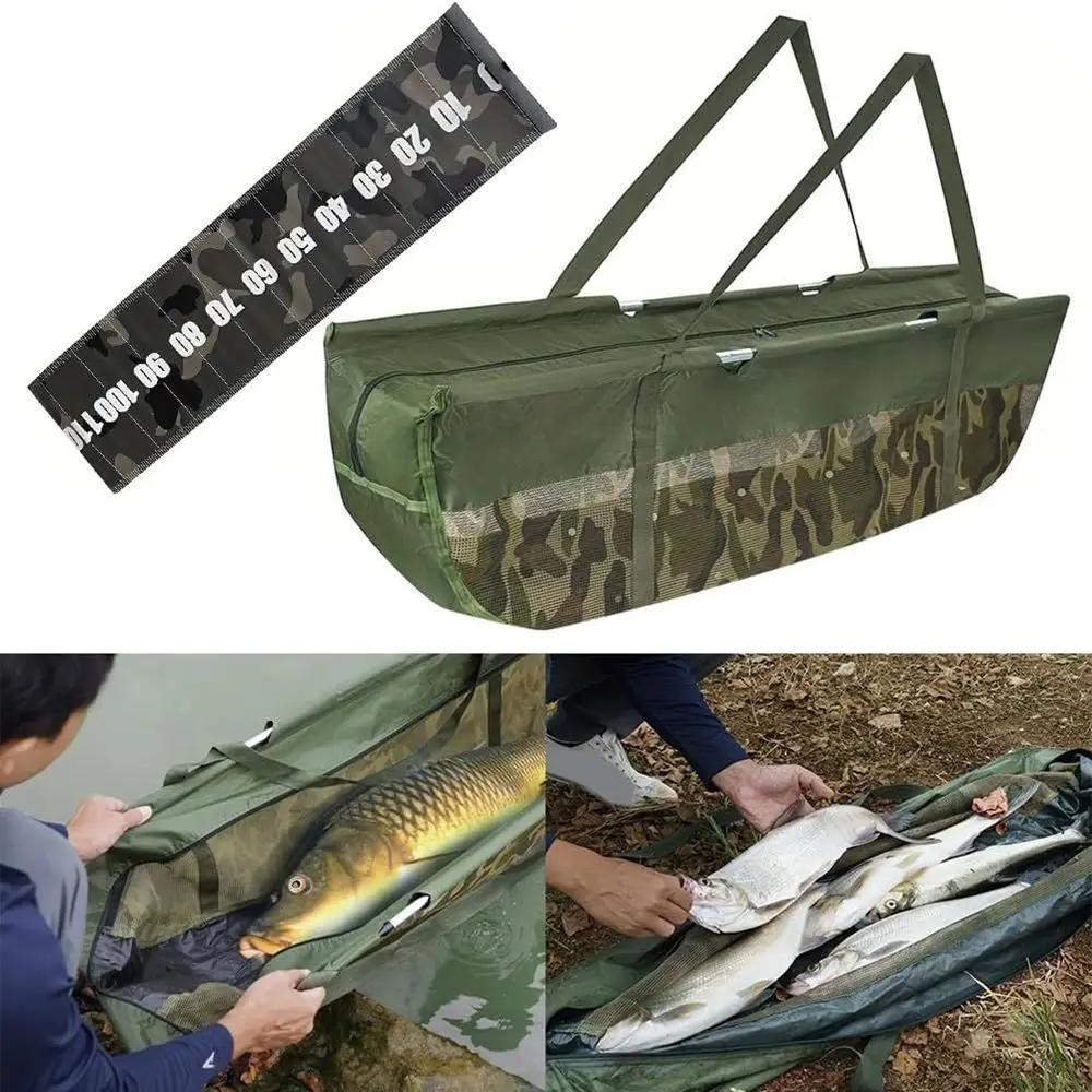Filet de pesée pliable et tapis de protection pour peser et manipuler poissons en sécurité