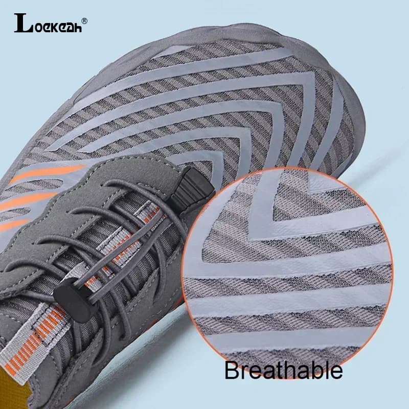 Chaussures aquatiques Loekeah homme femme pour pêche, plage et randonnée - Chaussures barefoot rapide séchage