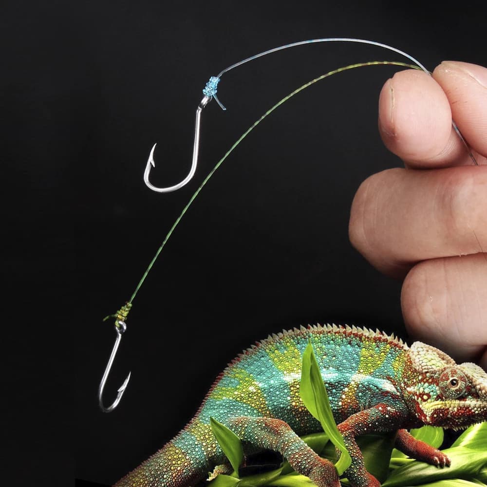 FTK 300-500m ligne pêche invisible tachetée - Ligne fluorocarbone coating 0.14-0.50mm 4-34LB super résistante