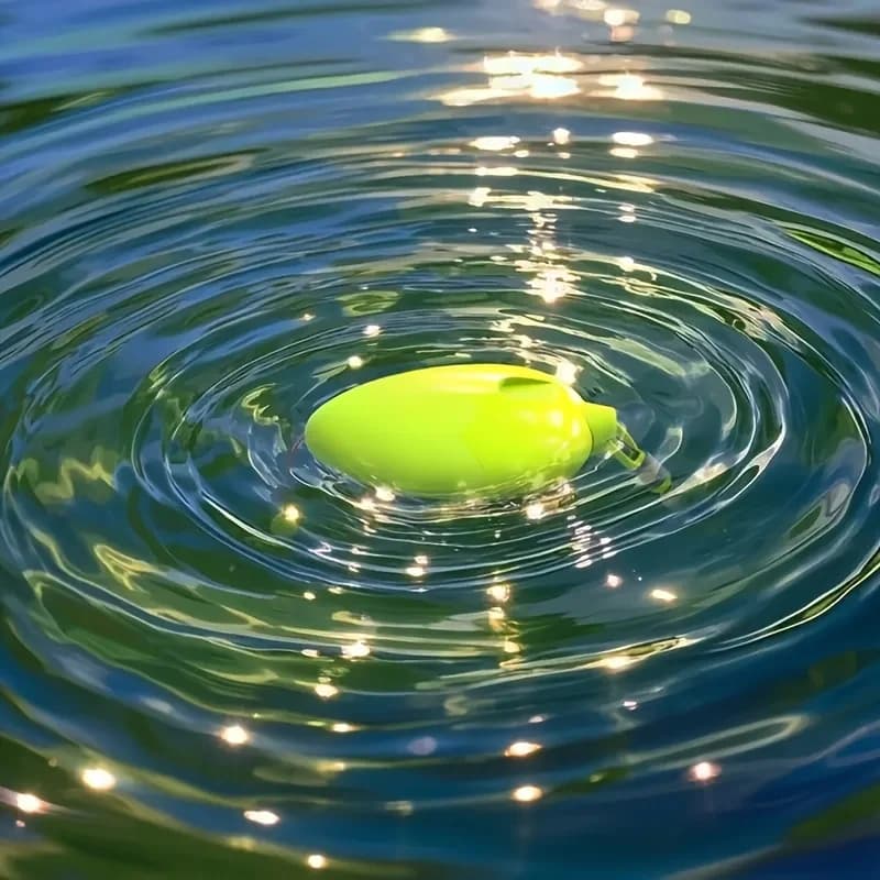 Flotteur pêche haute définition 1 pièce sans perçage - Matériau PC résistant eau douce et mer