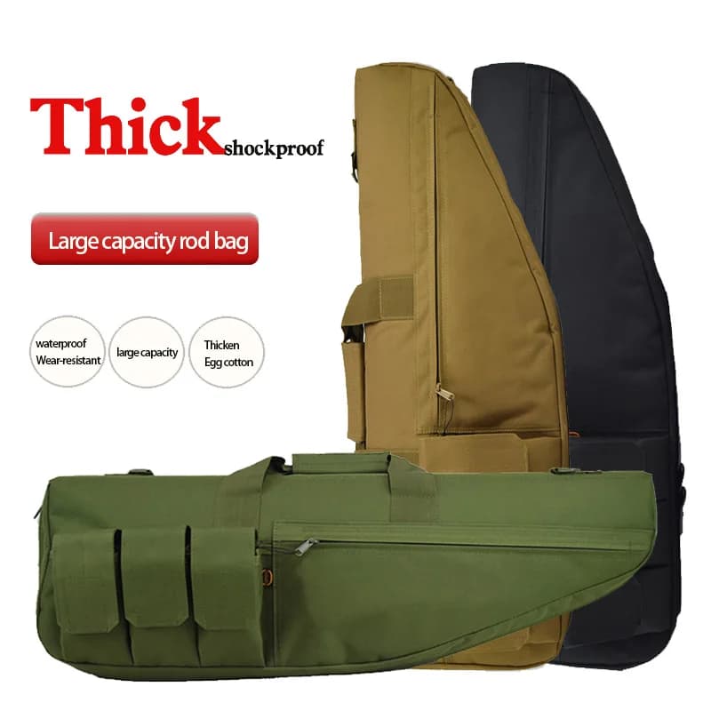 Sac de transport lourd pour fusil et carabine de chasse 70-118cm étanche
