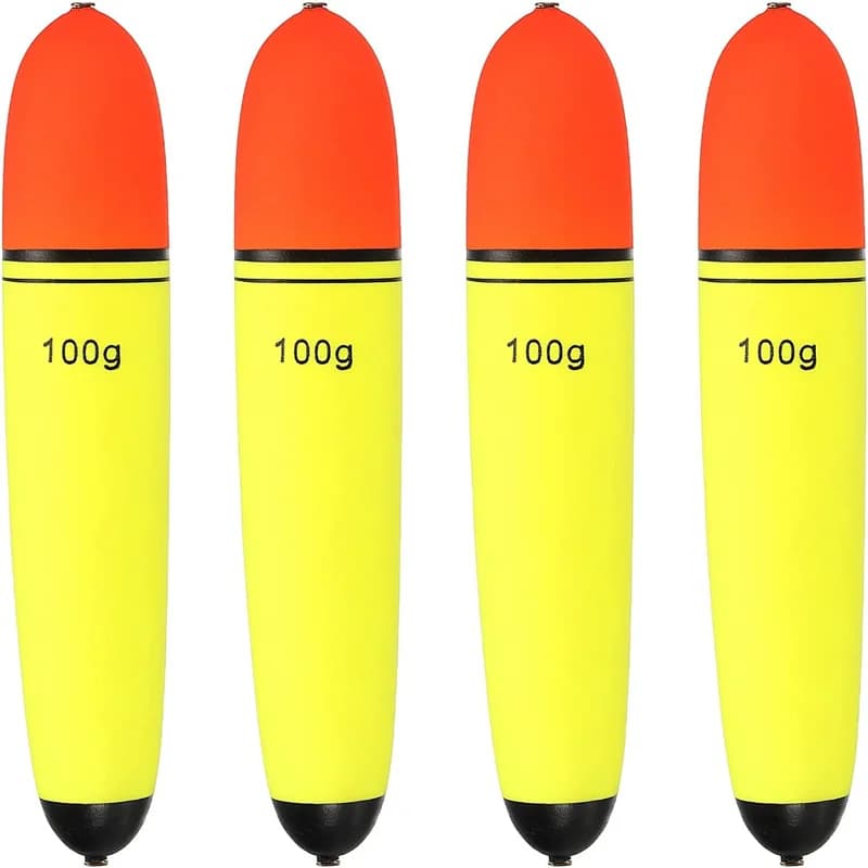 Flotteurs pêche EVA 4 pièces 10g-120g - Boya flottabilité élastique pour rochers et mer