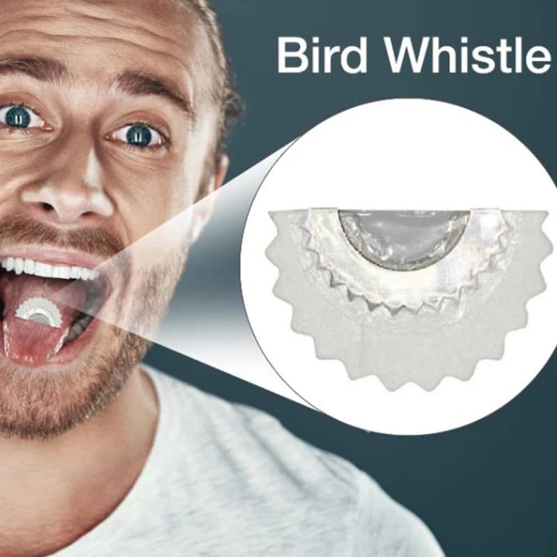 Sifflet oiseau caché bouche - Appel aviaire réaliste pour techniques pêche discrètes et efficaces
