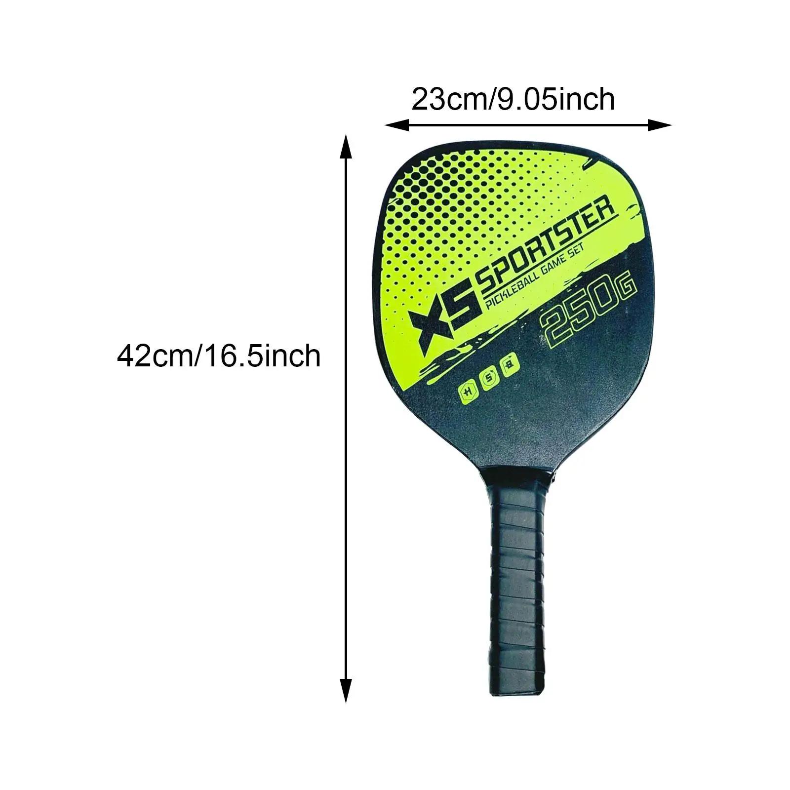 Paddle pickleball en bois avec grip confort - Pour pêche intérieur extérieur cadeau hommes femmes
