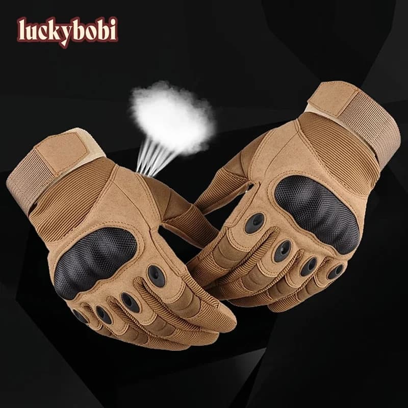 Gants tactiques coque dure protection pêche chasse sports outdoor entraînement hommes