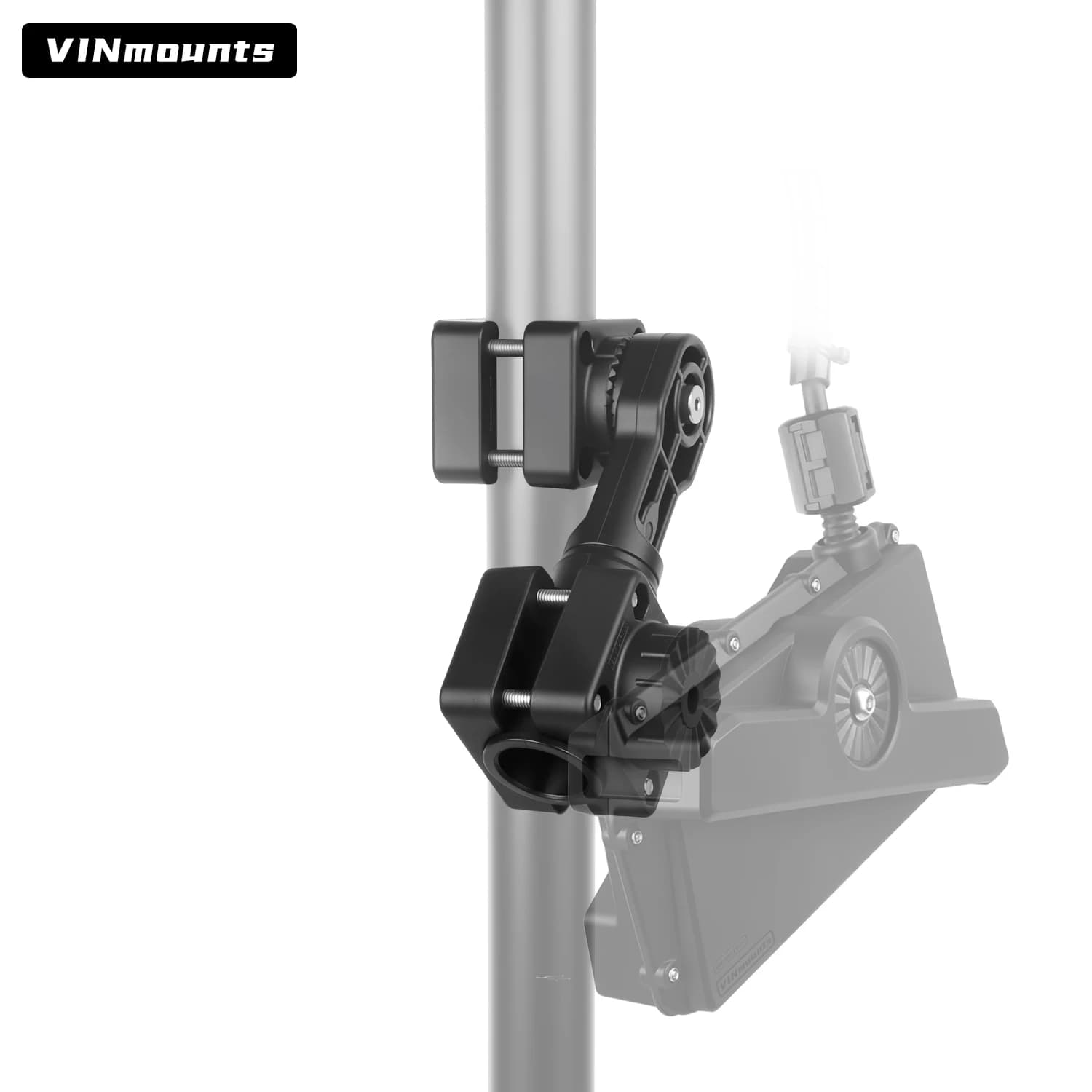 Support rotatif 360° VINmounts pour transducteur sondeur, compatible Garmin LiveScope LVS62