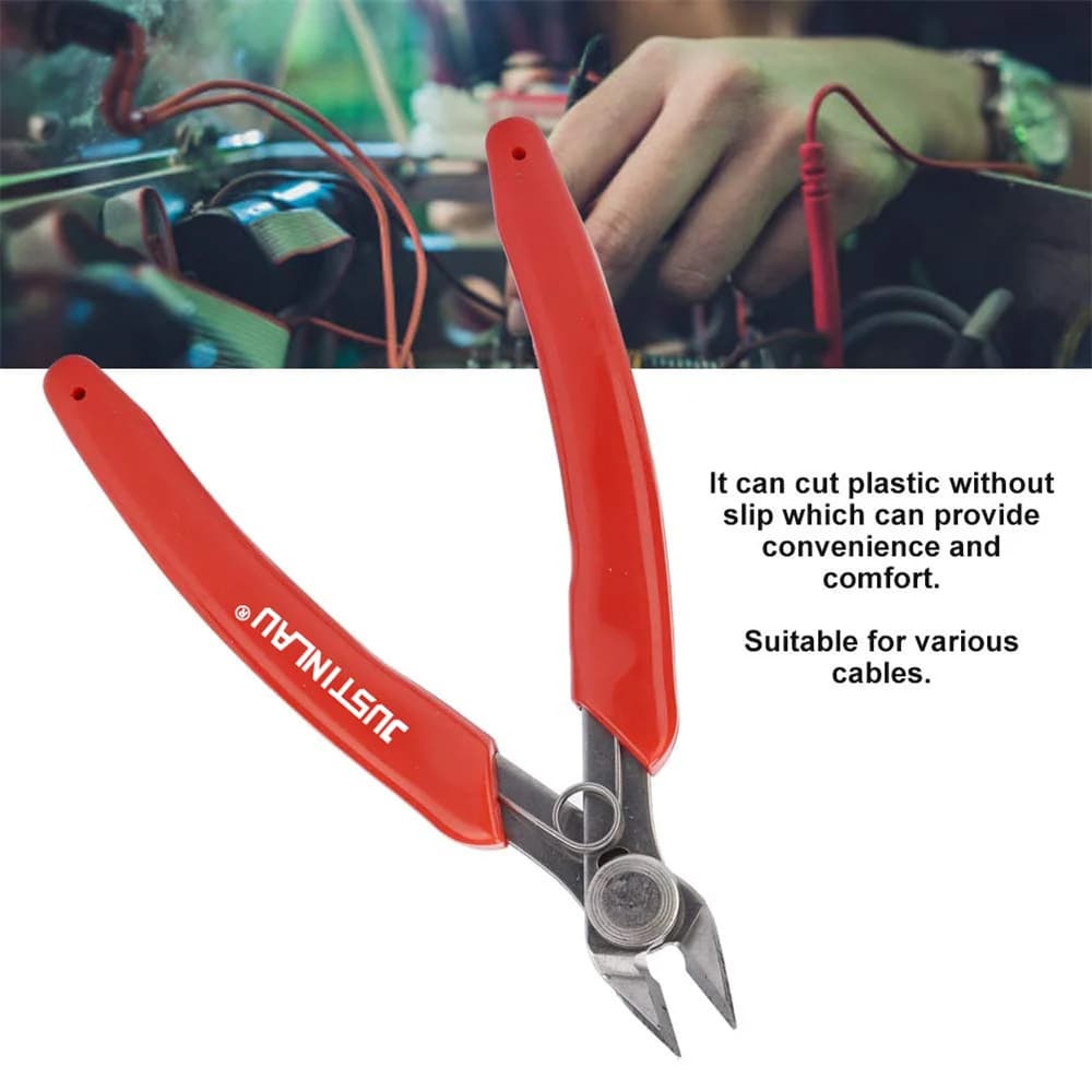 Pince coupe-fil universelle acier inoxydable - Outils main pour électronique, imprimante 3D et câbles