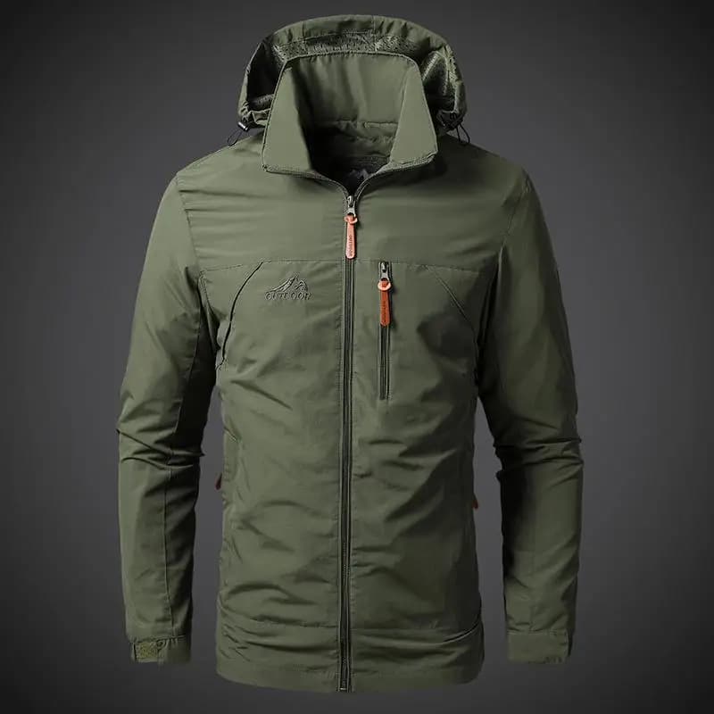 Nouvelle veste coupe-vent pilote homme 2024 - Veste imperméable pêche travail chasse automne