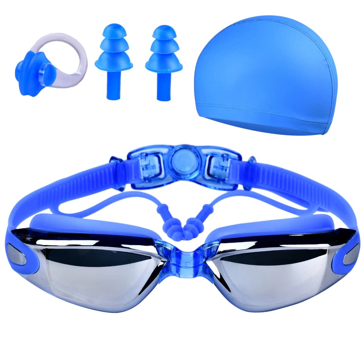 Lunettes de natation waterproof anti-buée haute définition pour hommes et femmes - Vision parfaite