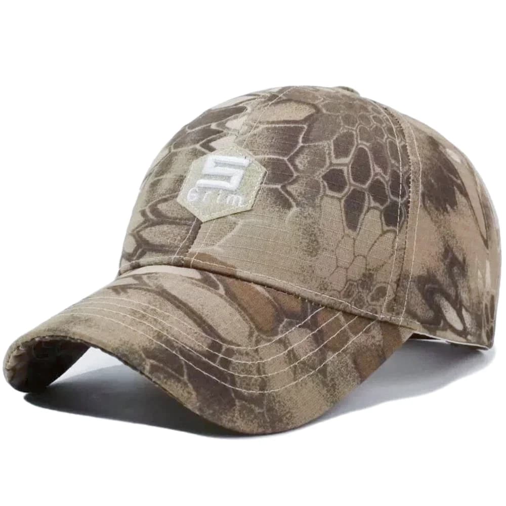 Casquette baseball camouflage unisexe pour pêche tactique et protection solaire été