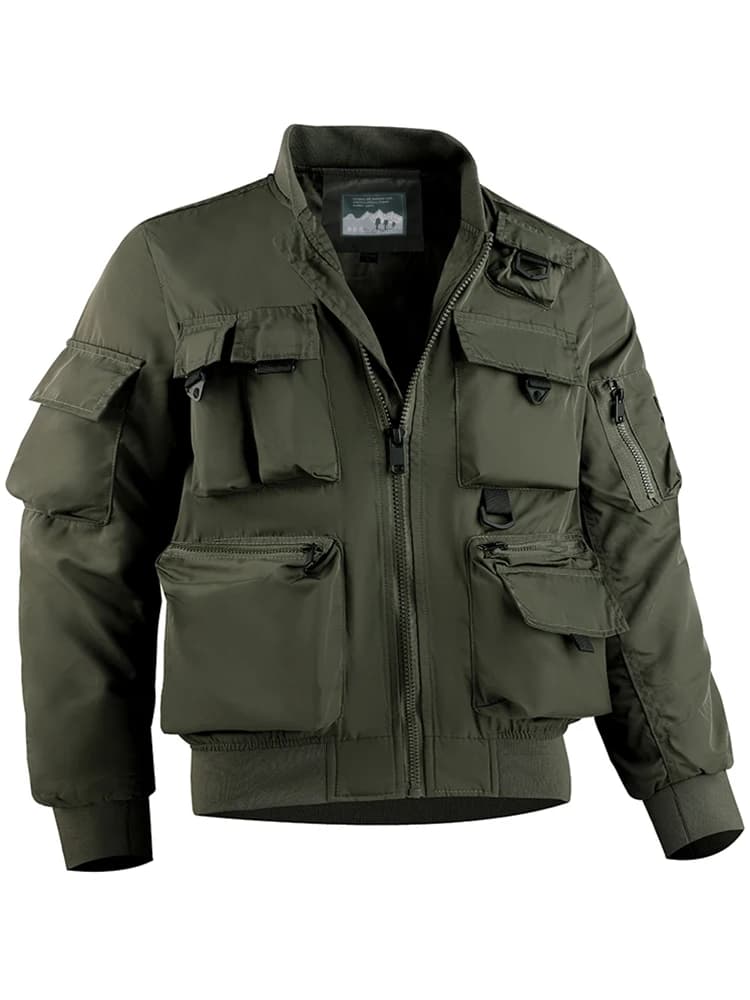 Veste tactique militaire homme imperméable coupe-vent - Veste outdoor polyvalente pour randonnée et sports