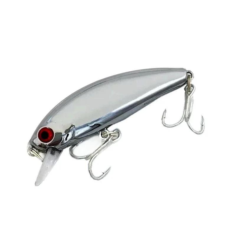 Leurre minnow laser 5.5cm 6.5g sinking wobble jerkbait crank pêche bass eau douce salée