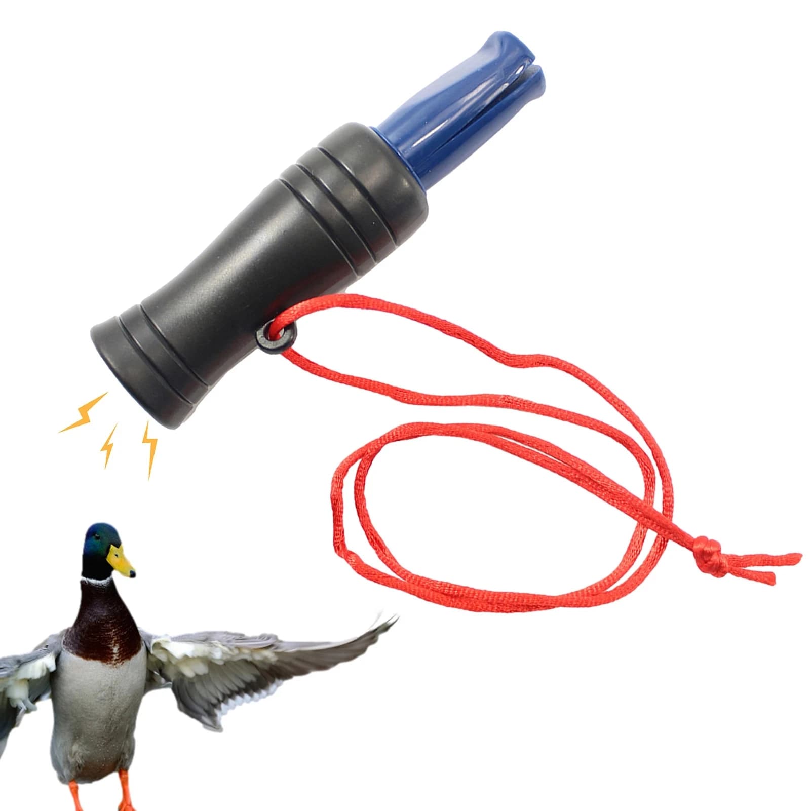 Sifflet appel canard colvert extérieur - Appeau faisan et outil de chasse appât