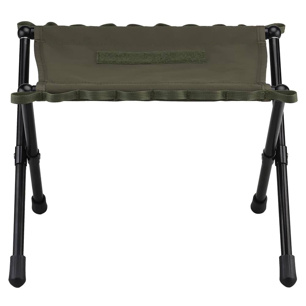 Tabouret pliable tactique en alliage aluminium léger pour chasse, camping, pêche et équipement randonnée