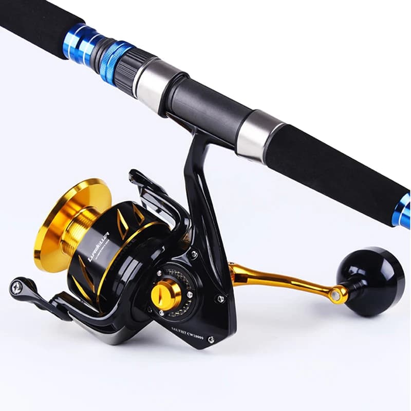 Moulinet spinning LUREKILLER Saltist CW corps métal origine Japon pour pêche jigging et lancer lourd mer