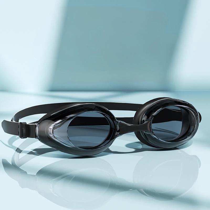 Lunettes de natation adultes vision HD étanches anti-buée unisexes stylées et confortables