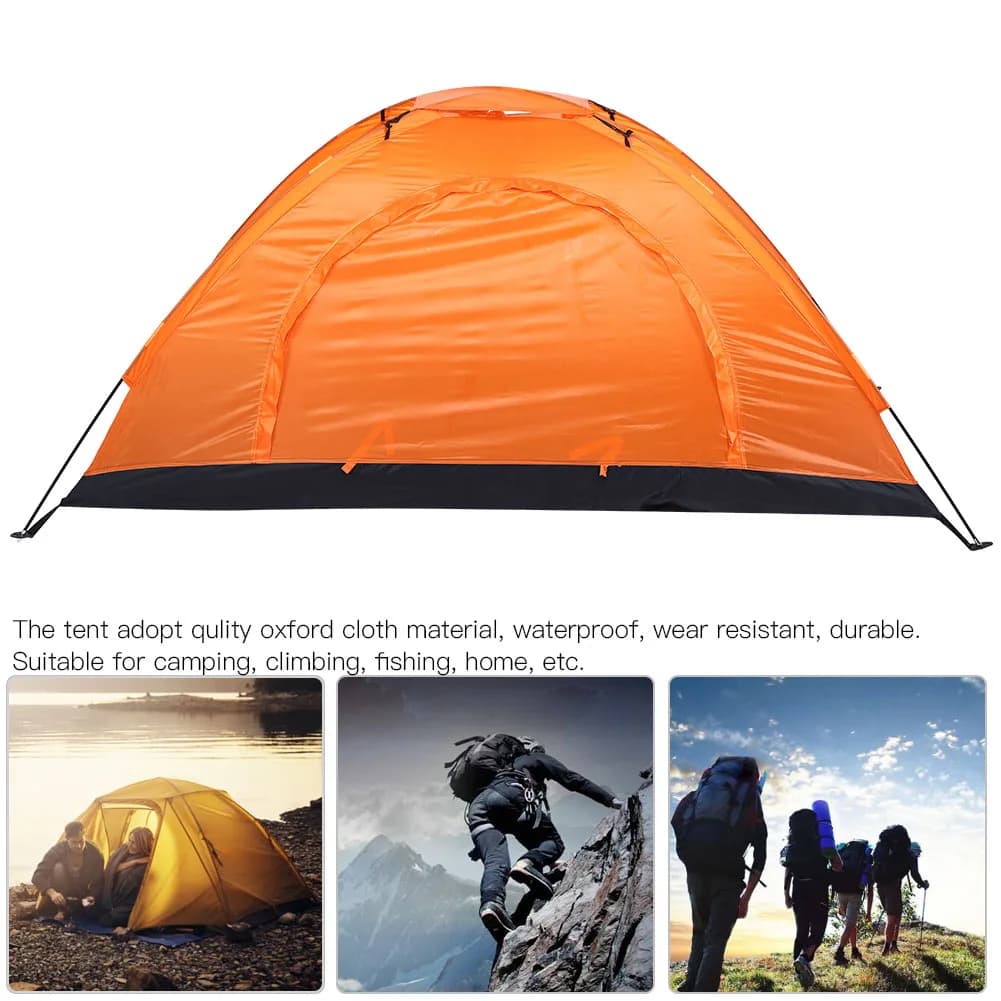Tente individuelle pêche imperméable - Abri léger pour camping, randonnée et escalade
