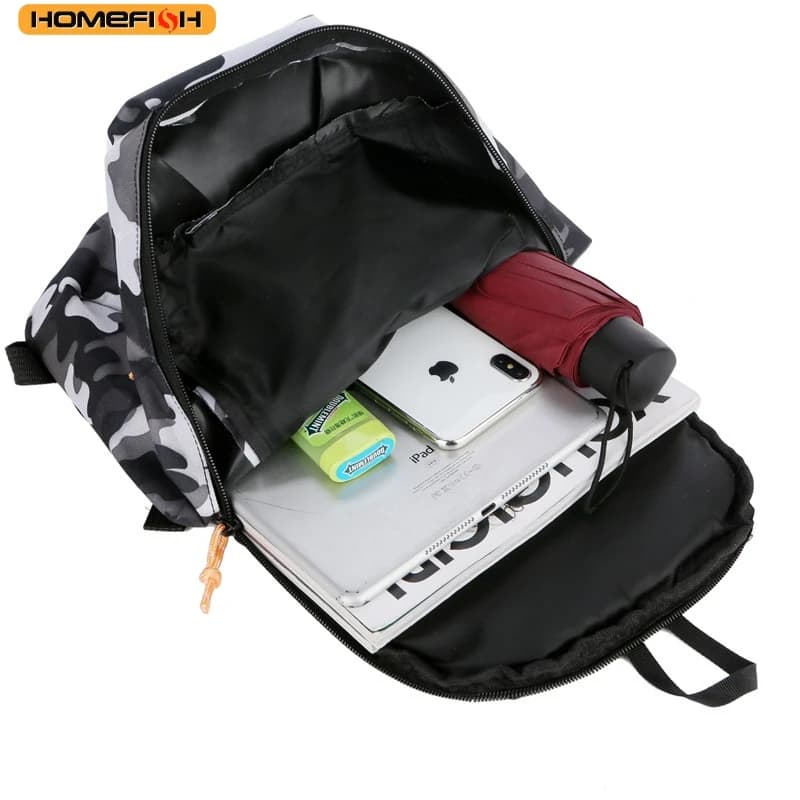 Sac à dos léger HOMEFISH pour hommes sport et plein air - Modèle compact et résistant