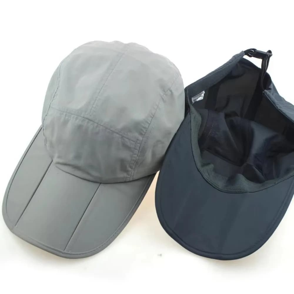 Casquette baseball sport pliable waterproof séchage rapide protection solaire pêche vélo