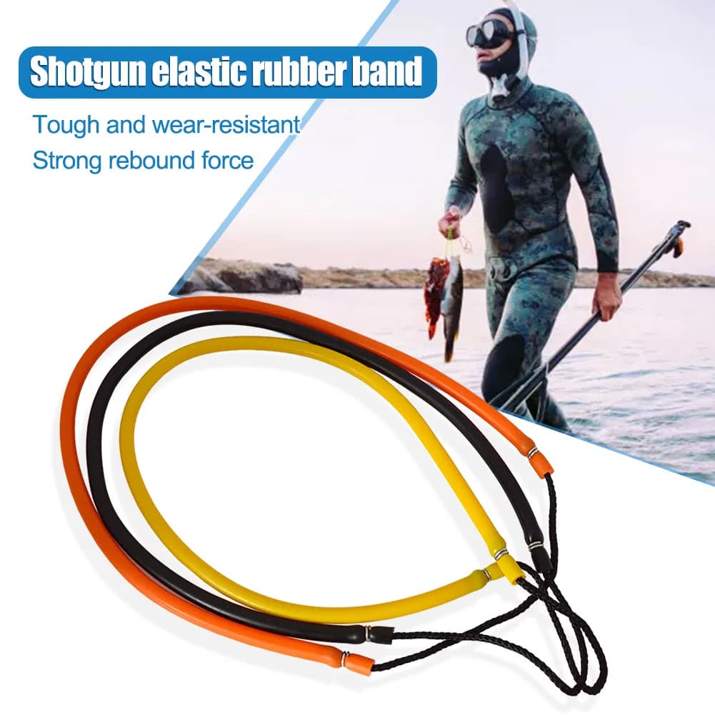 Bandes caoutchouc speargun 1 pièce équipement pêche sous-marine harpon apnée chasse sous-marine