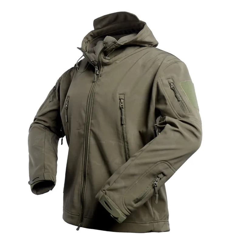 Veste camouflage tactique polaire imperméable multicam pour pêche airsoft et activités outdoor