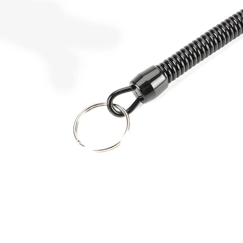 Porte-épuisette magnétique MRC en acier avec mousqueton alu et dragonne pour pêche rapide et sécurisée
