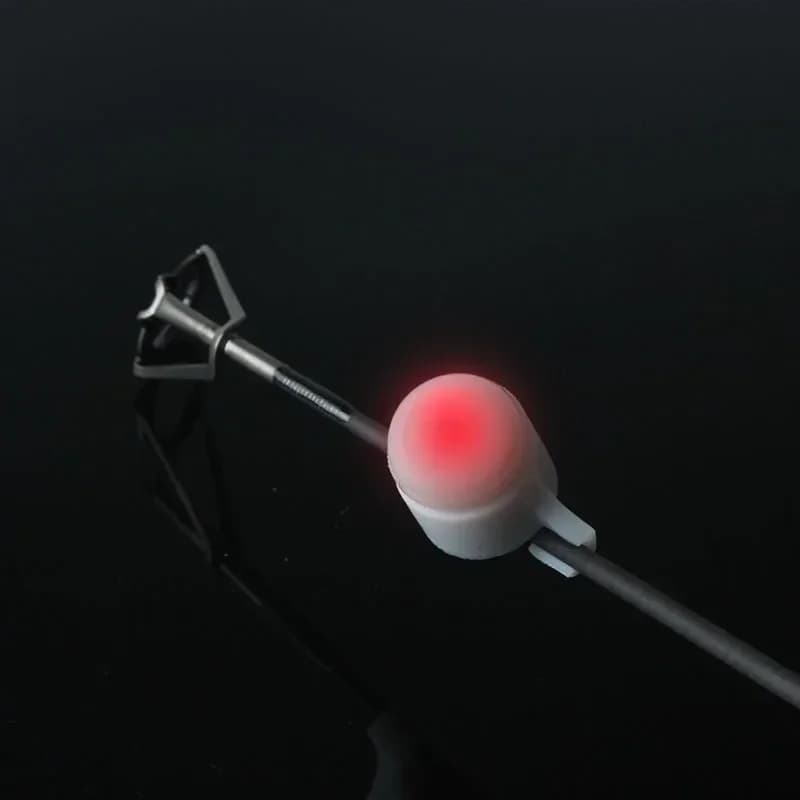Alarme électronique morsure avec batterie - Signal lumineux nuit pour pêche carpe et touches légères