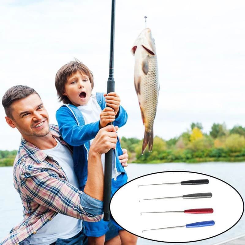 Stainless Steel Safety Extractor Fishing Hook Detacher Remover Rapid Decoupling