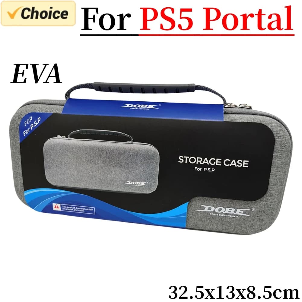 Housse de protection Sony PS5 Portal - Coque rigide EVA anti-choc étui de transport portable