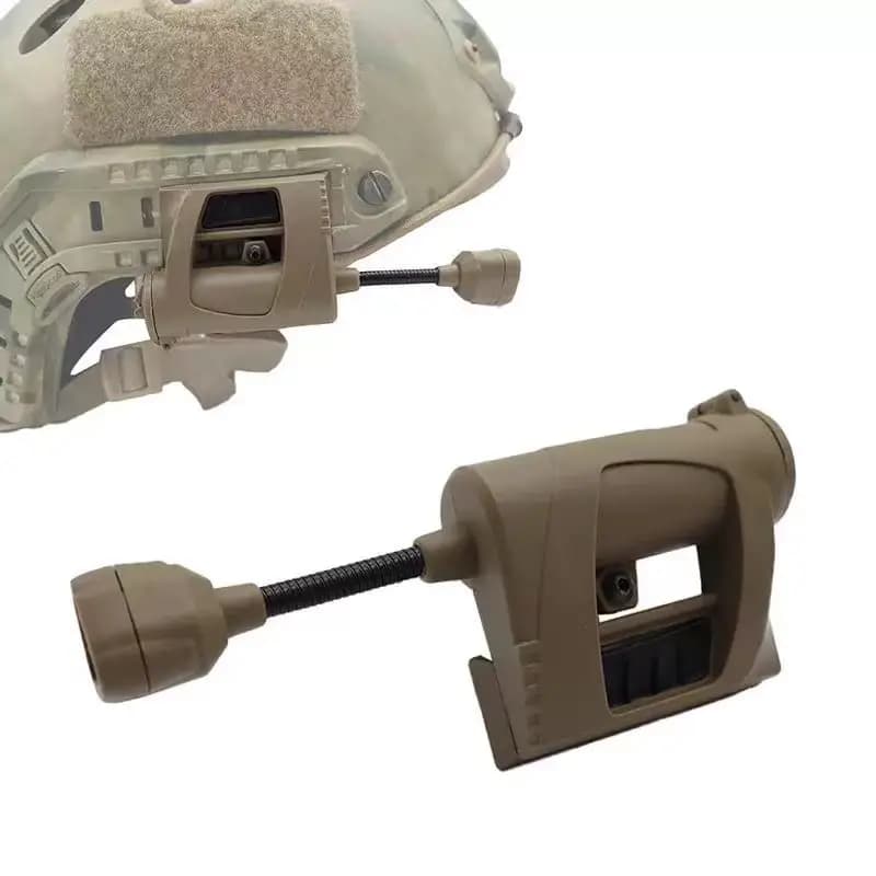 Lampe casque tactique éclairage laser nuit - Accessoire chasse pêche cyclisme équipement outdoor