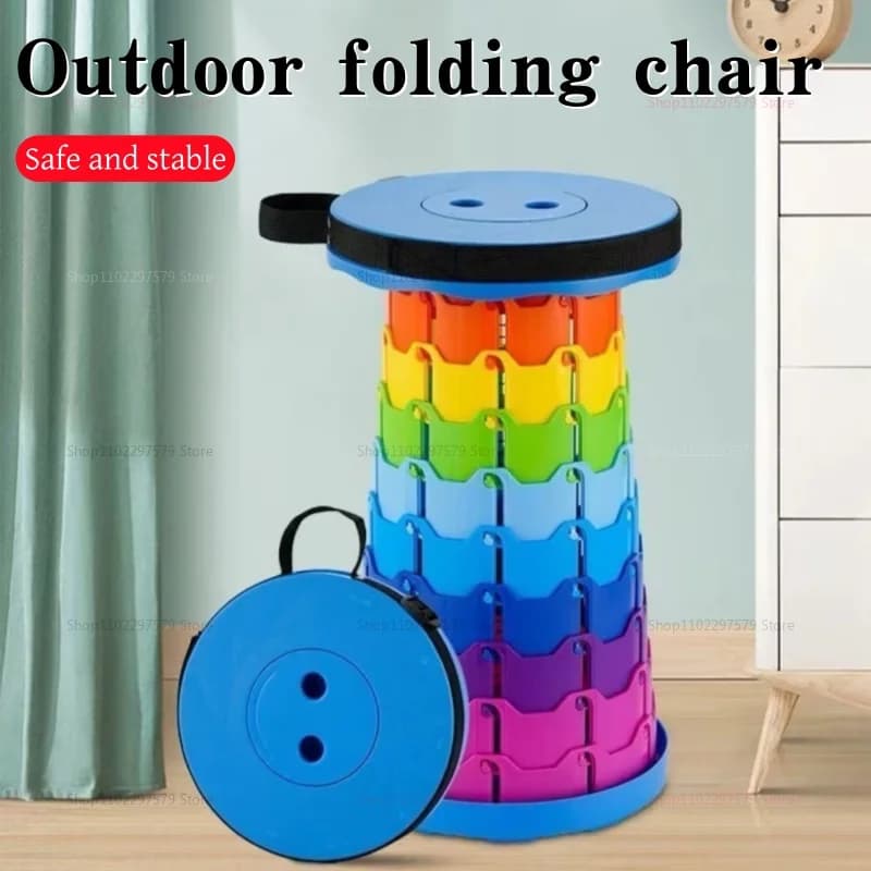 Chaise de plage pliante légère pour pêche et pique-nique - Portable pour voyage et jardin