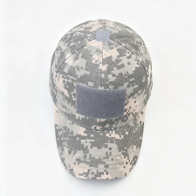 Casquette camouflage pêche tactique unisexe - Chasse camping réglable magic tape quotidien