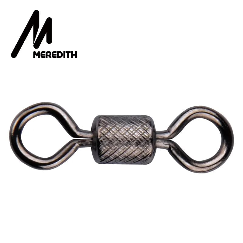 Moulinets à roulement à billes MEREDITH 50 pièces - Accessoires pêche carpe avec mousquetons sécurité