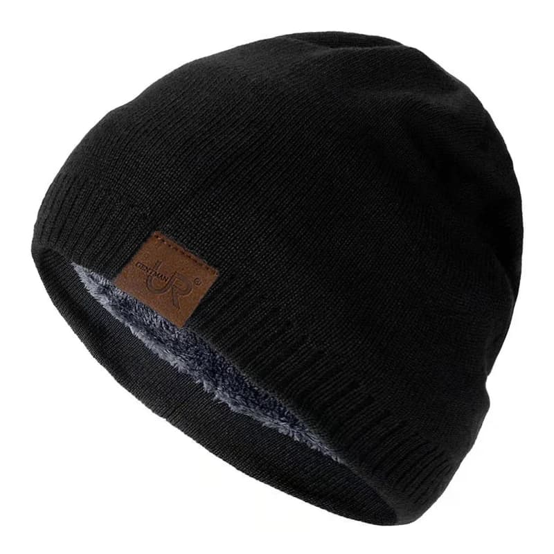 Bonnet hiver homme femme avec fourrure polaire pêche randonnée ski chaud doux confortable