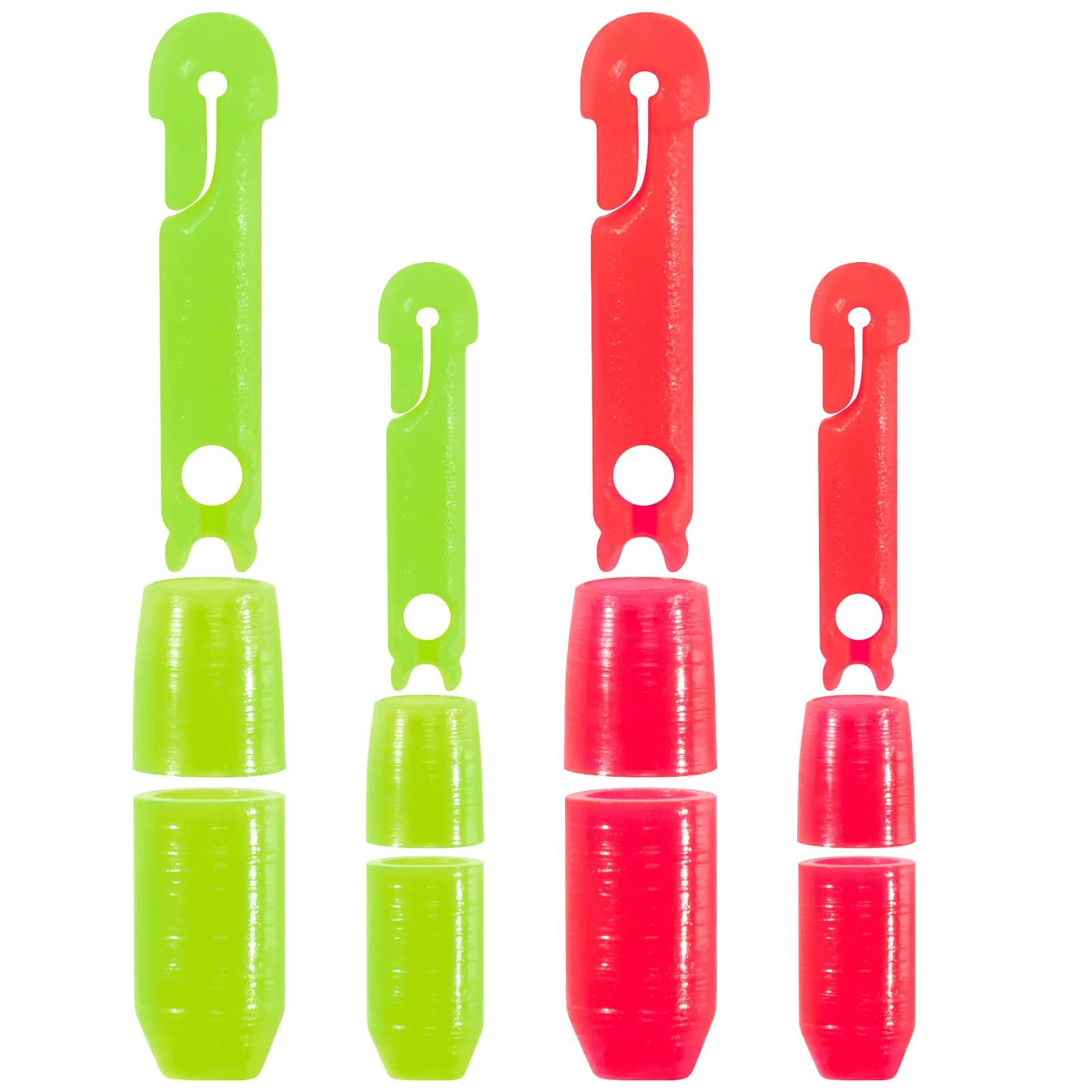 Accessoires pêche carpe 20 perles élastiques - Connecteur élastique tige feeder méthode rig marqueur