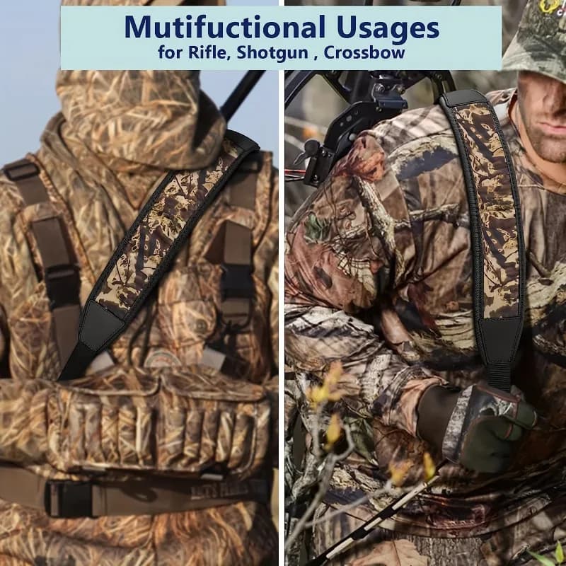 Harnais 2 points avec mousquetons, bretelles nylon réglables et épaulettes durables pour pêche