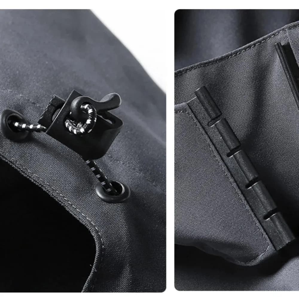 Veste pêche imperméable avec capuche - Vêtement technique pour pêche en conditions humides