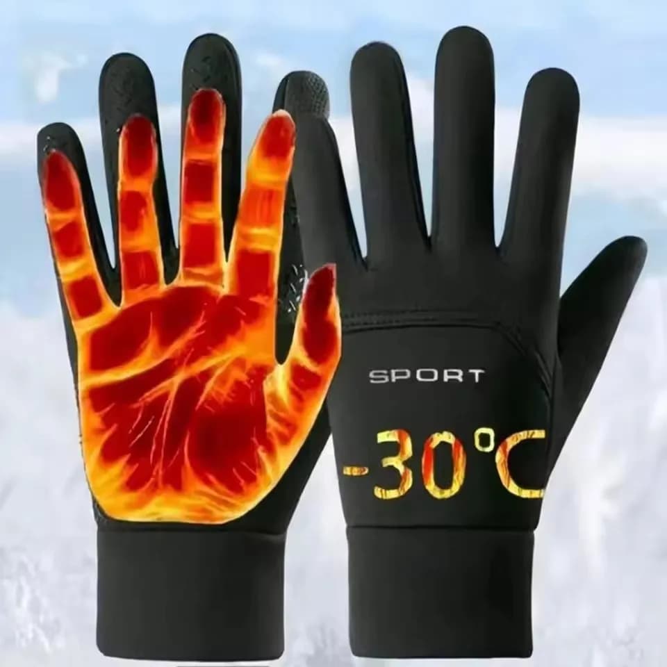 Gants automne hiver touchscreen homme femme chauds polaire sports outdoor windproof cold proof vélo