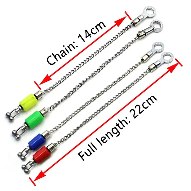 Bobine indicateur de touche swinger pour pêche carpe - Clip de ligne nylon avec alarme intégrée