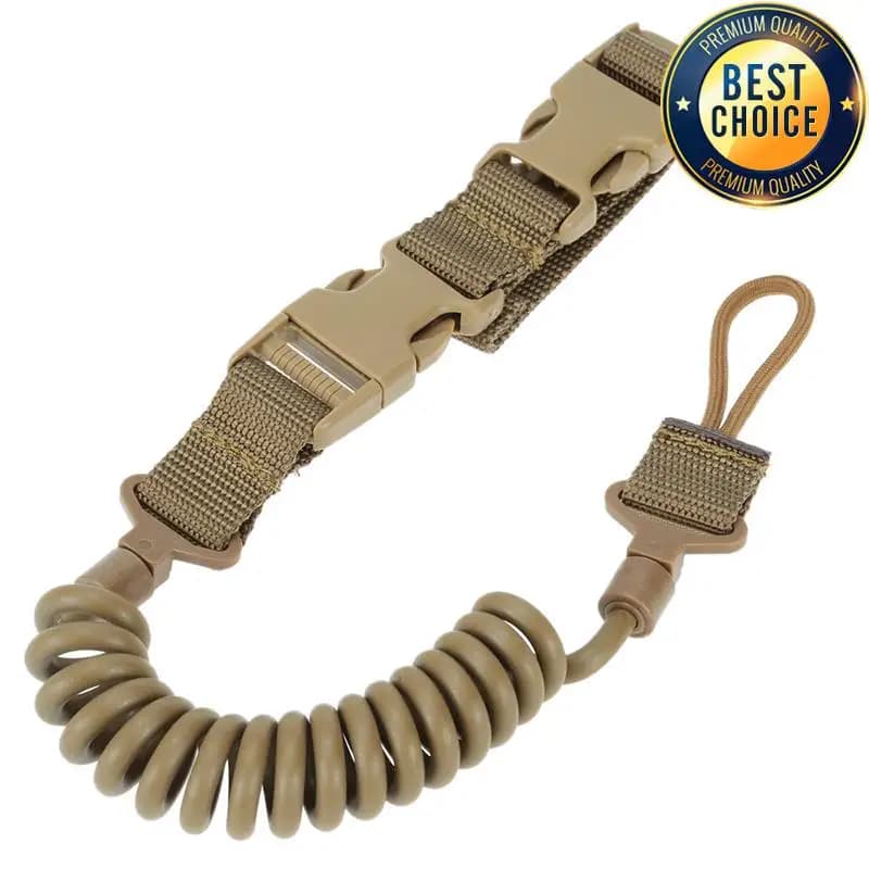 Bretelle fusil tactique 2 points élastique polyvalente pour carabine pistolet fusil de chasse pêche