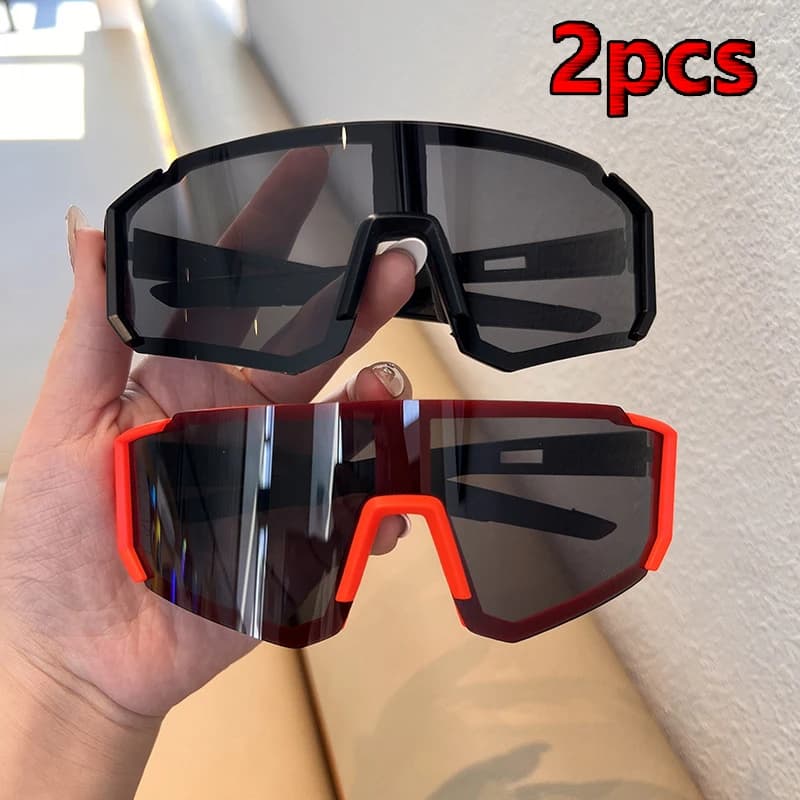 Lunettes de cyclisme une pièce 1/2pcs femmes - Protection UV400 anti-sable pêche sportive